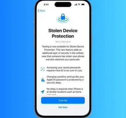 盐池苹果授权维修店分享被盗设备保护功能开启方法