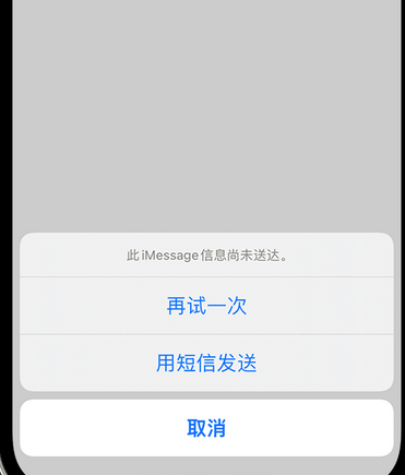 盐池apple维修iPhone上无法正常发送iMessage信息