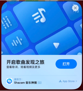 盐池苹果14维修站分享iPhone14音乐识别功能使用方法 