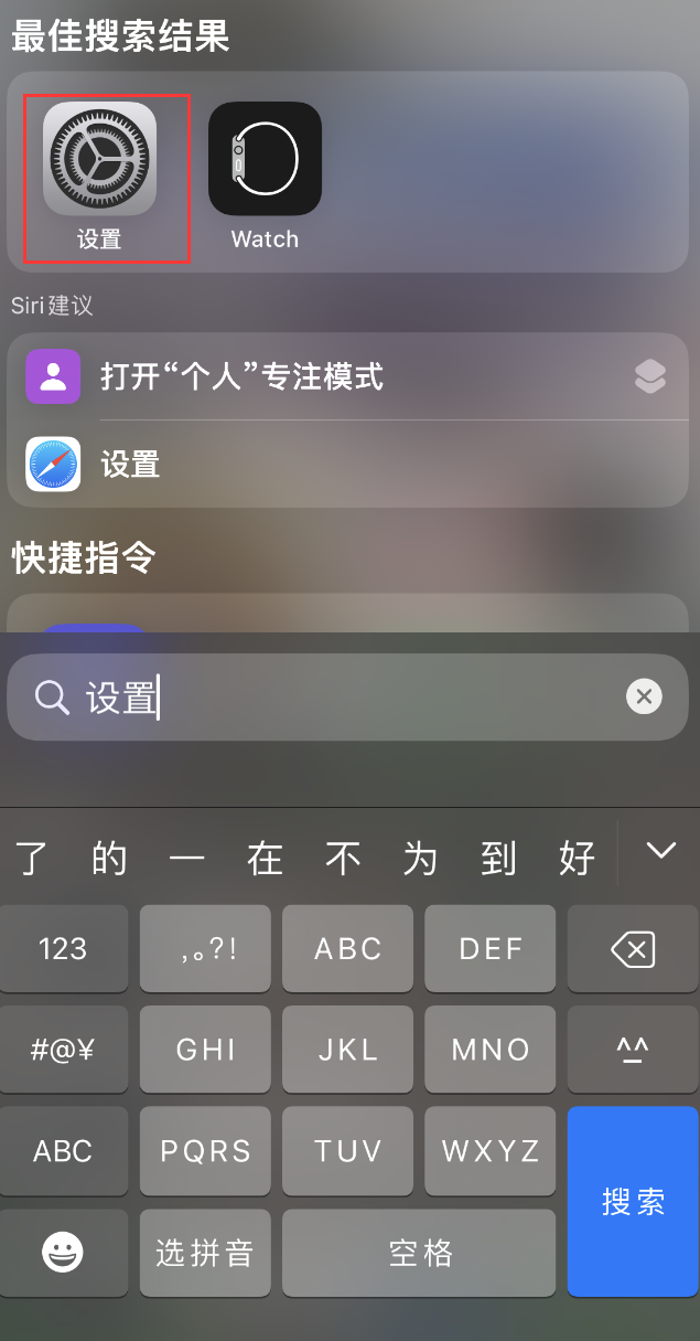 盐池苹果手机维修分享：iPhone 找不到“设置”或“App Store”怎么办？ 