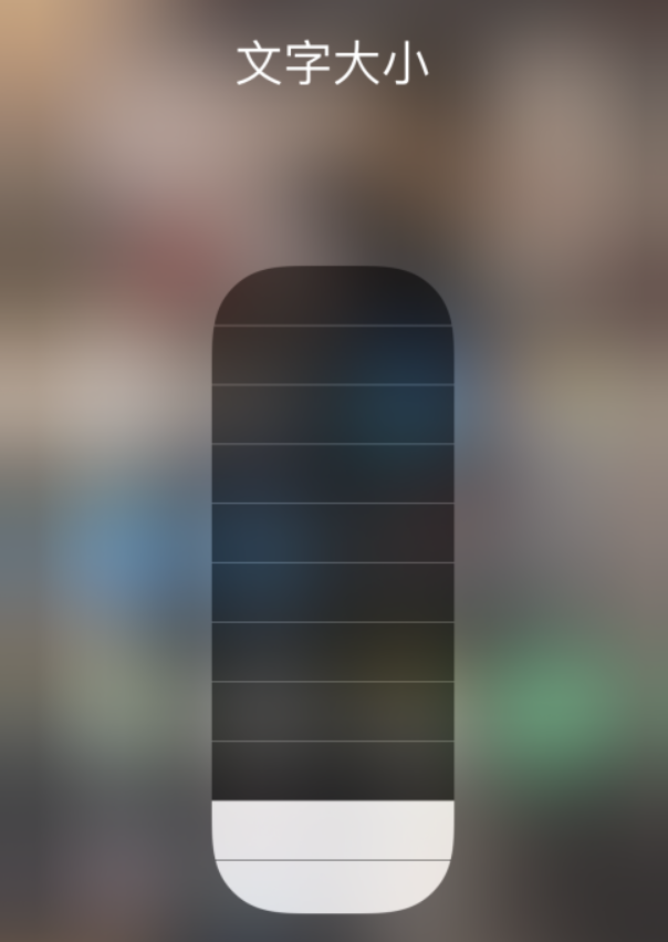 盐池苹果手机维修分享小技巧：在 iPhone 控制中心快速调节字体大小 